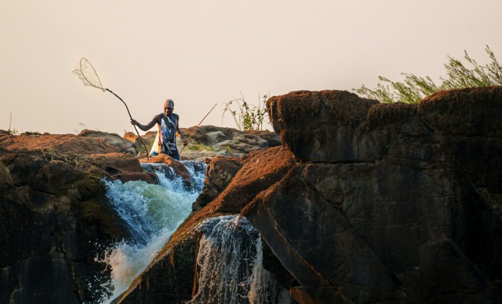 Explore the origins of fishing, from simple nets and hooks to organized practices in ancient societies.