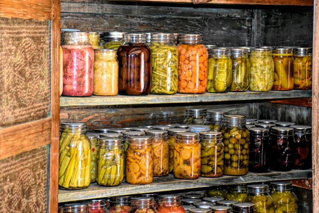 Discover traditional food preservation methods such as curing, smoking, drying, and preserves.