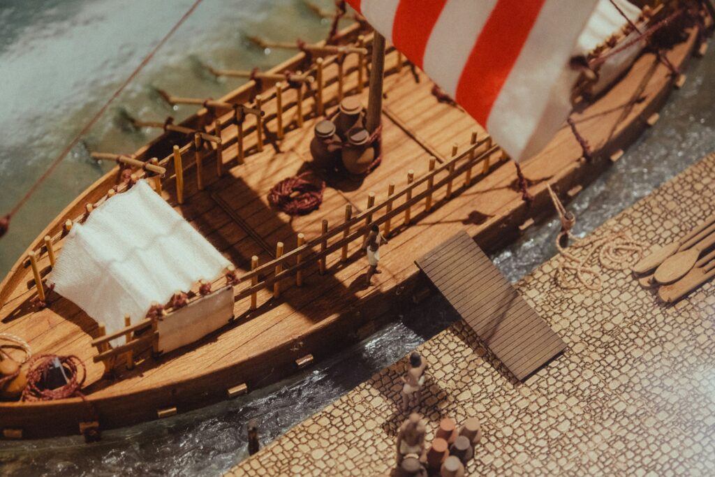 Learn how ancient harbors and lighthouses transformed sea travel in antiquity.